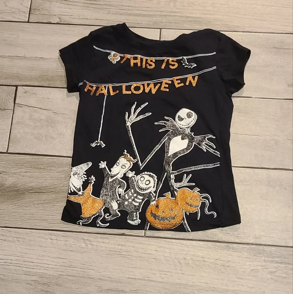 🦔 Nightmare Before Christmas Jack  girls tee💫